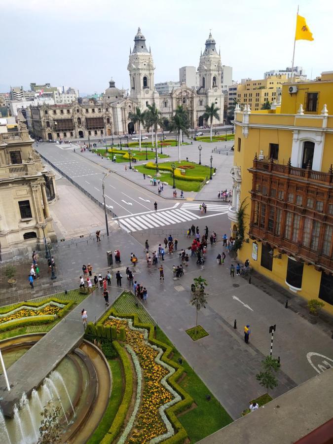 Apartamento Frente Al Palacio Gobierno Daire Lima Dış mekan fotoğraf